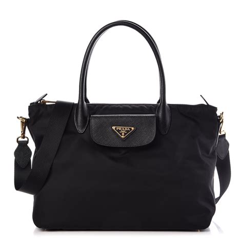 prada saffiano tessuto nylon tote